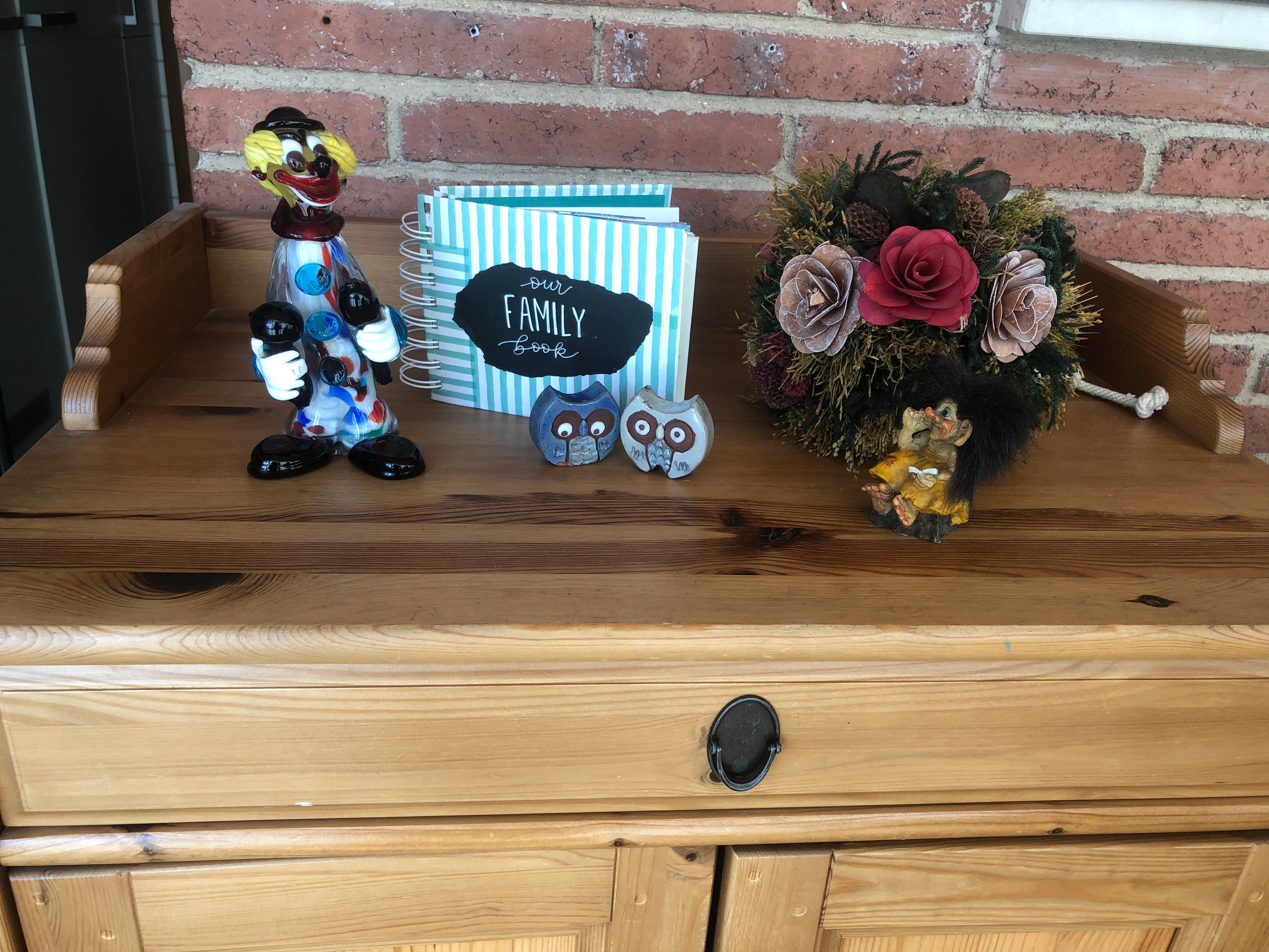 Objetos decorativos, recuerdos de viajes o regalos especiales