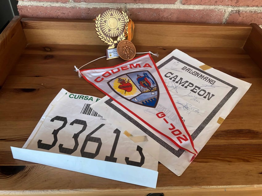 Trofeos, logros o diplomas